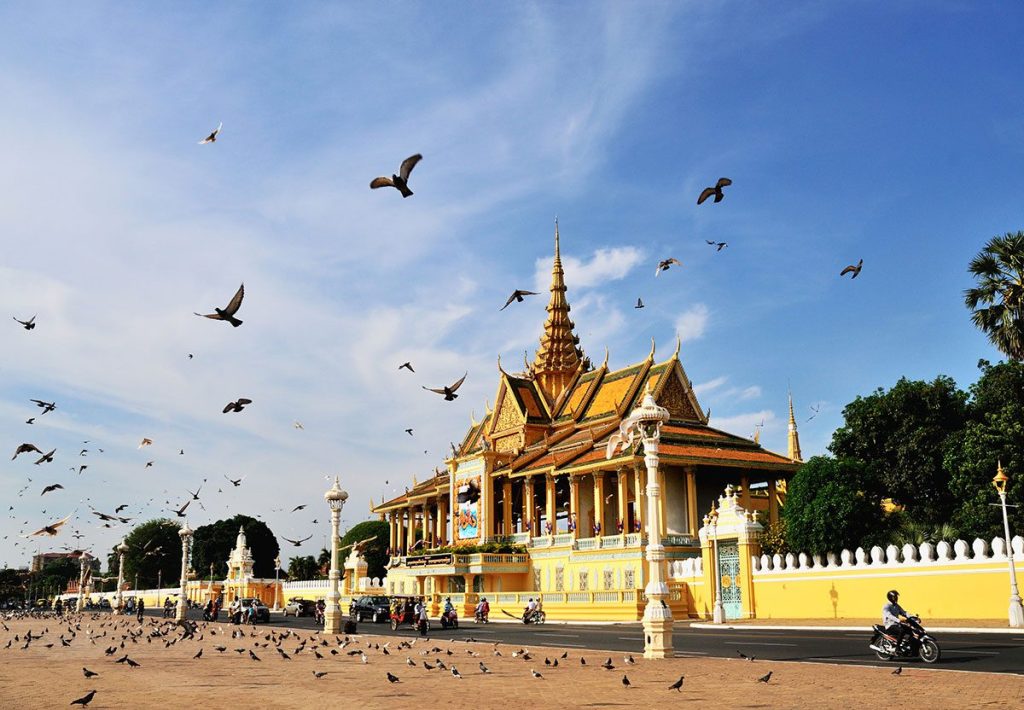 The Chanchhaya Pavilion of Royal Palace in Phnom Penh, Cambodia