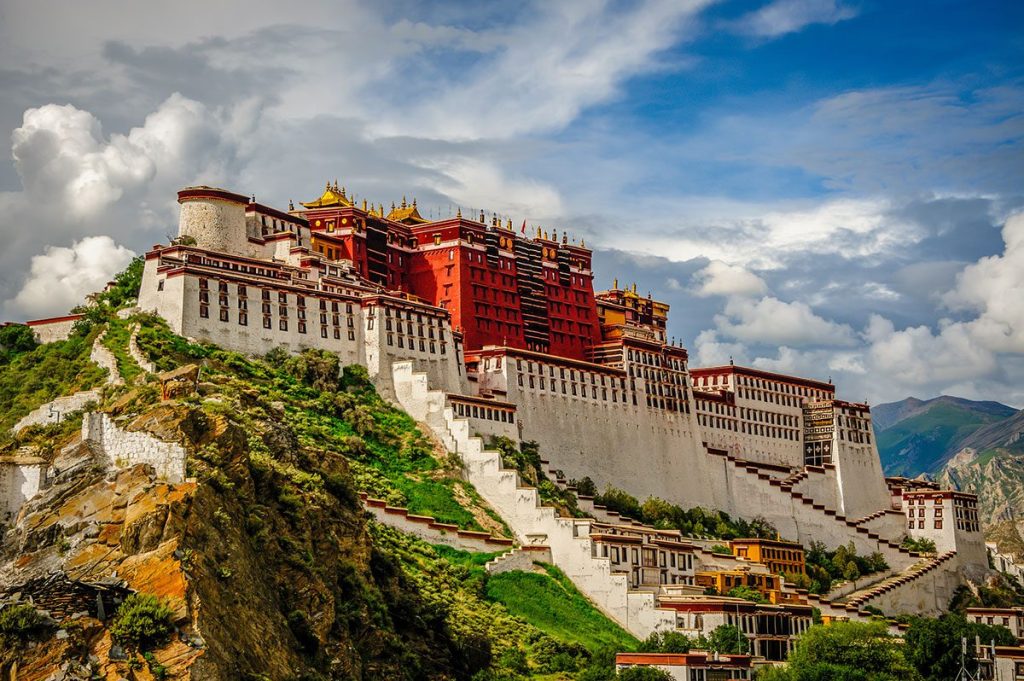 Potala Palace in Tibet.