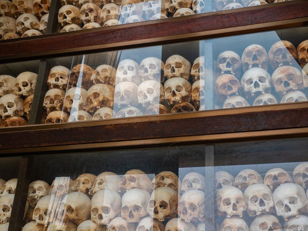 Cheung Ek Killing Field Genocide Center in Phnom Penh, Cambodia