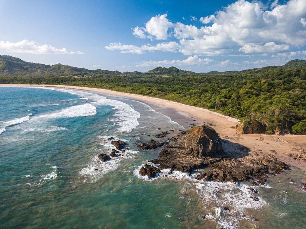 Playa Grande beach in Guanacaste, Costa Rica.