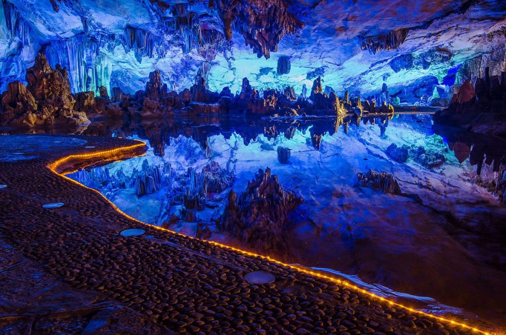 Reed Flute Cave in China