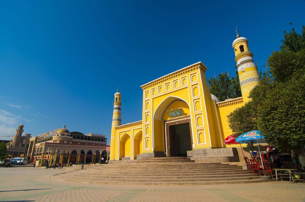 Id Kah Mosque in Kashgar, Xinjiang, China