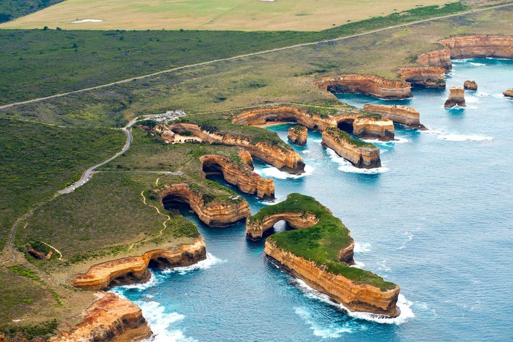 The Twelve Apostles on the Great Ocean Road, Australia.