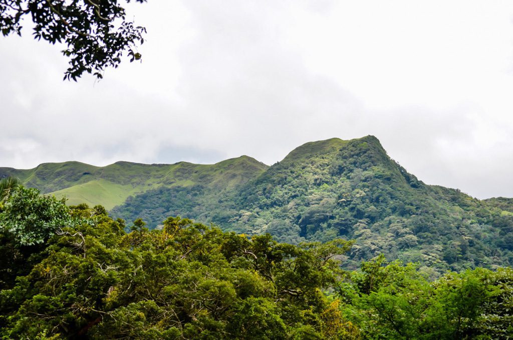 La India Dormida", a famous mountain in Anton Valley, Cocle, Panama