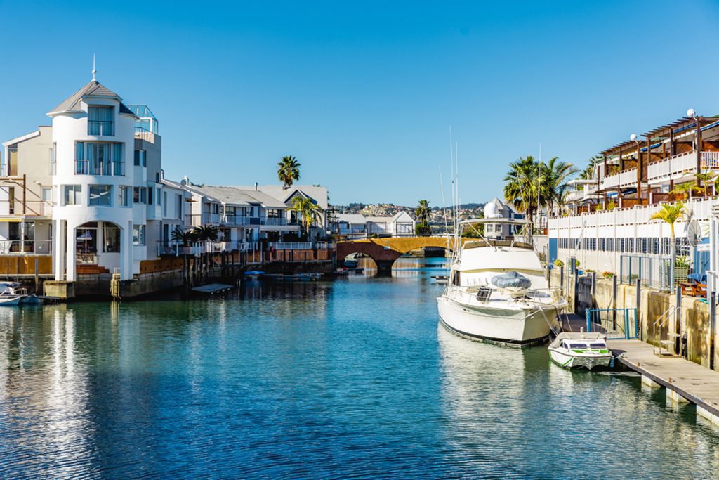 Waterfront in Knysna South Africa