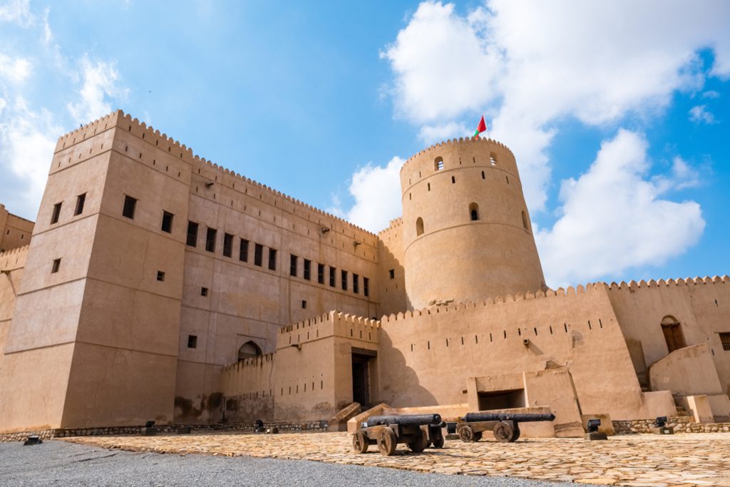 Jabrin Fort in Al Batinah Region, Oman