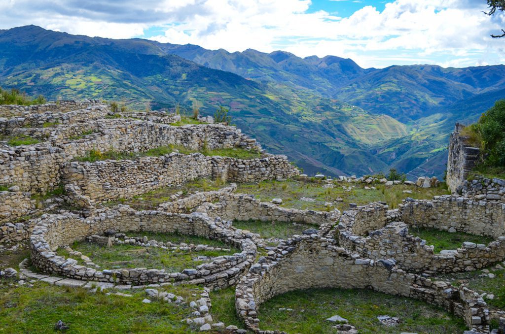 Kuelap archaeological site and pre-Inca fortress in Chachapoyas, Amazonas, Peru"