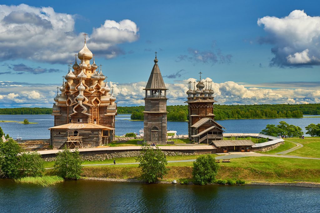 Wooden Churches and Bell Tower on Kizhi Island