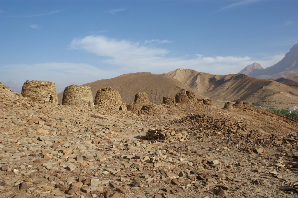 Beehive graves above Al Ayn, Oman