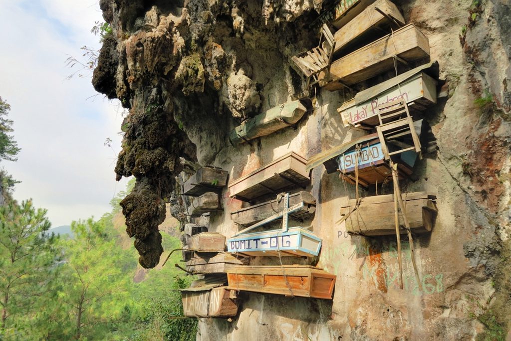 Hanging Coffins of Sagada in the Philippines