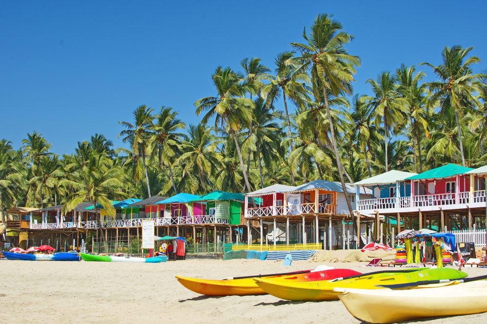 Palolem Beach in Southern Goa