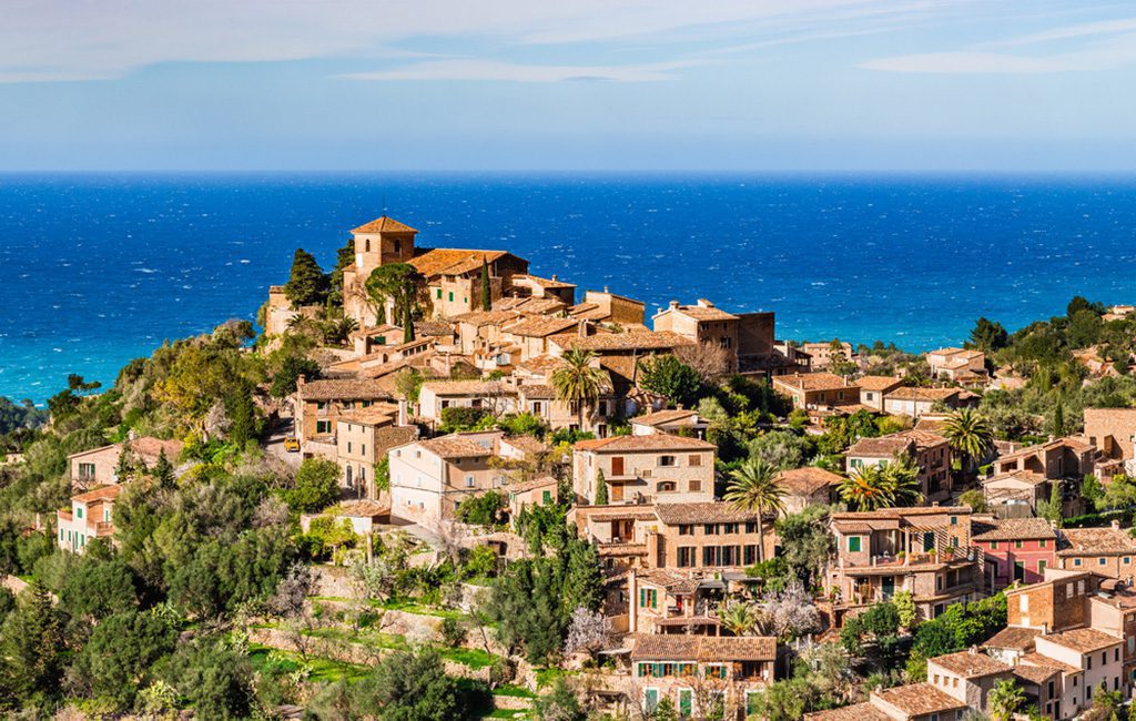 View of Deia, Majorca, Spain