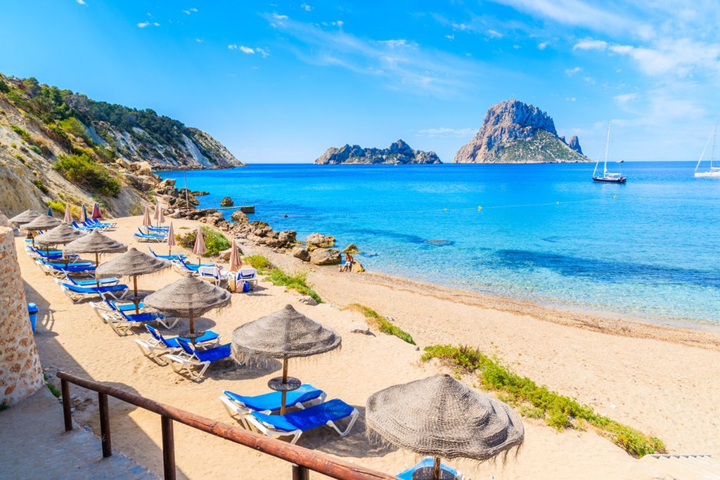 Cala d'Hort Beach in Ibiza