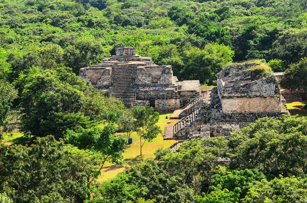 Ruins of Ek Balam, Mexico.