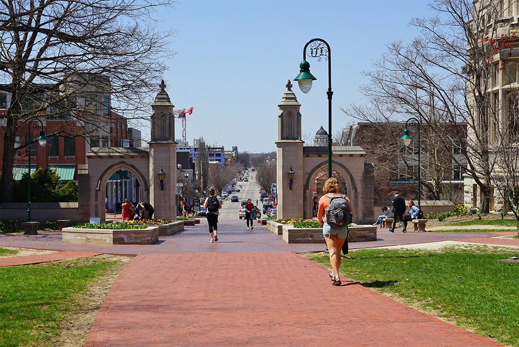 Indiana University Sample Gates at Bloomington