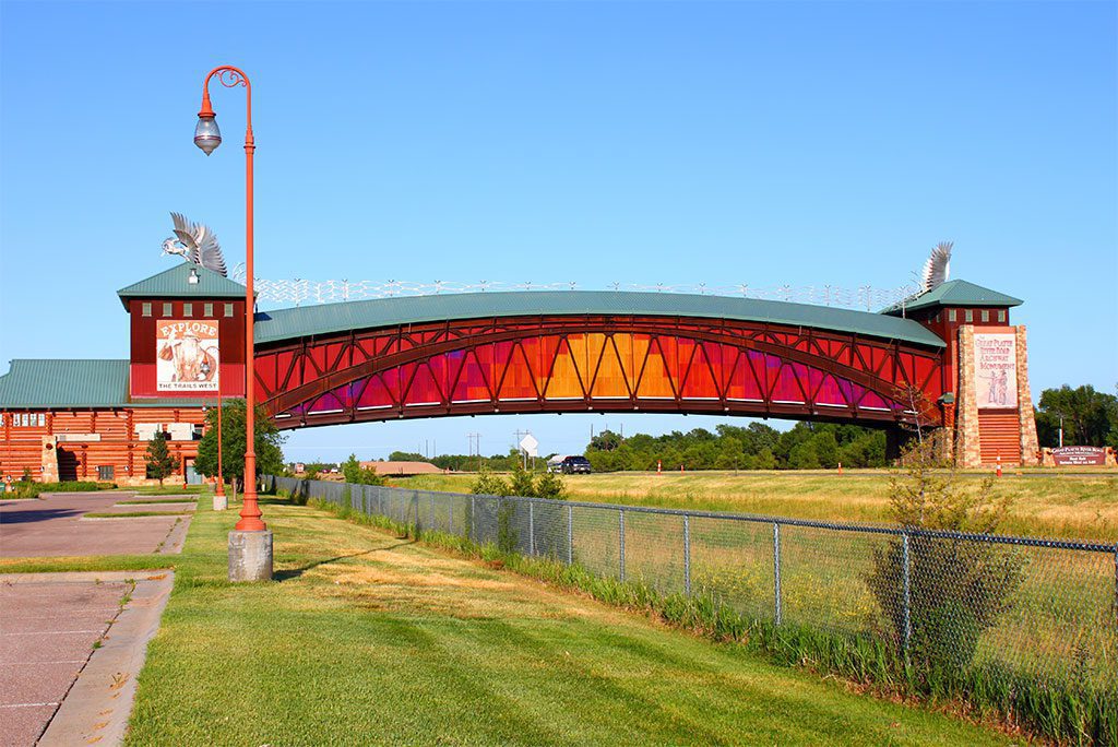 Great Platte River Road Archway in Kearney, Nebraska