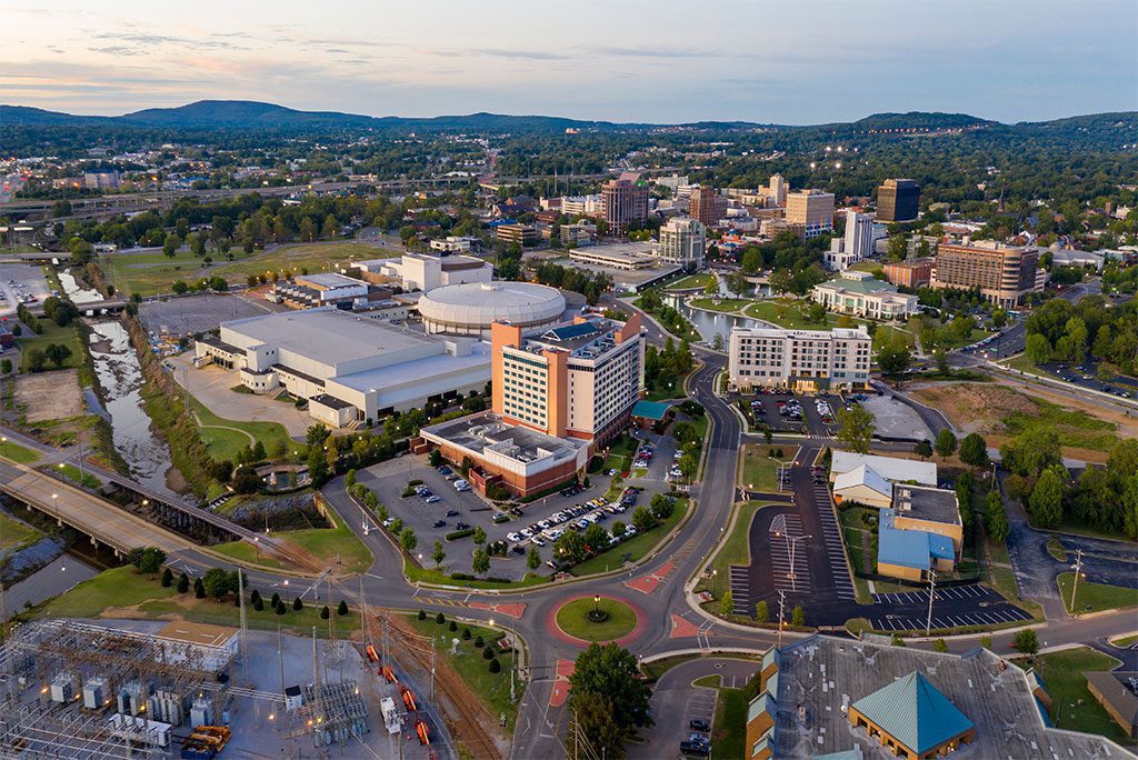 City Center of Huntsville, Alabama