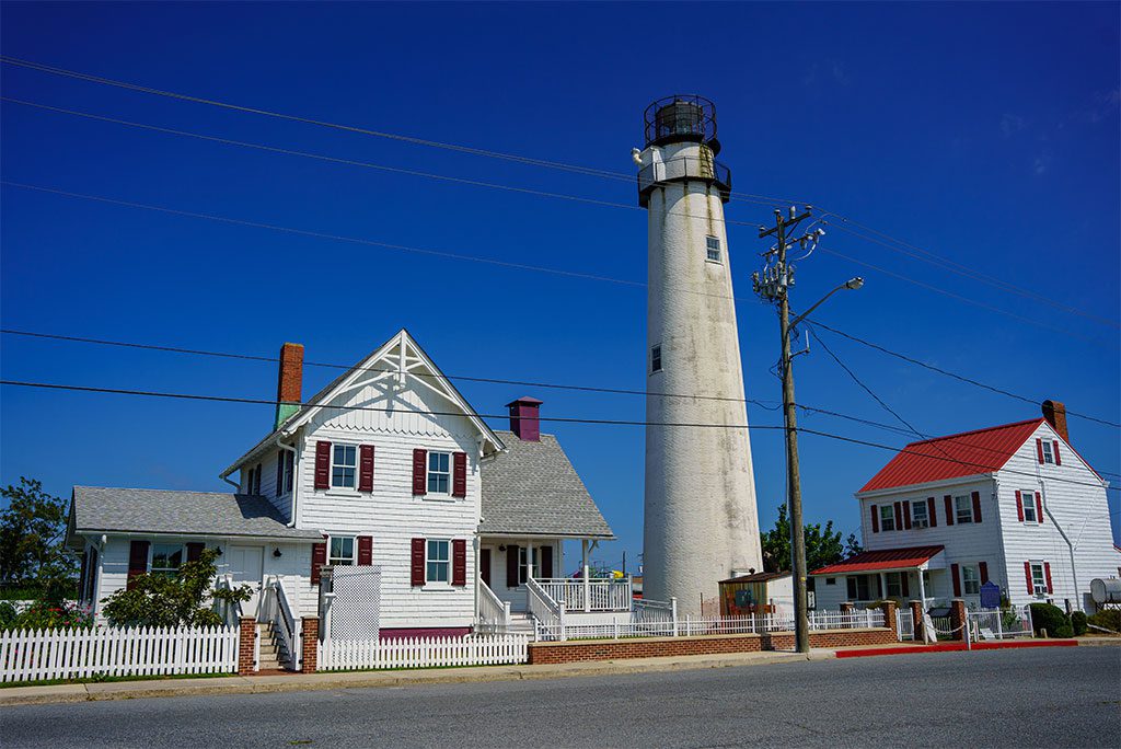 Fenwick Island Lighthouse in Delaware