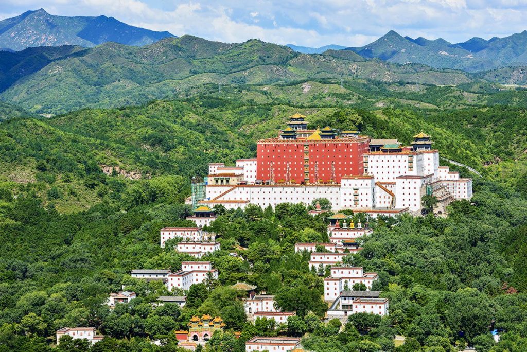 The Putuo Zongcheng Temple complex, Chengde City, Heibei Province, China