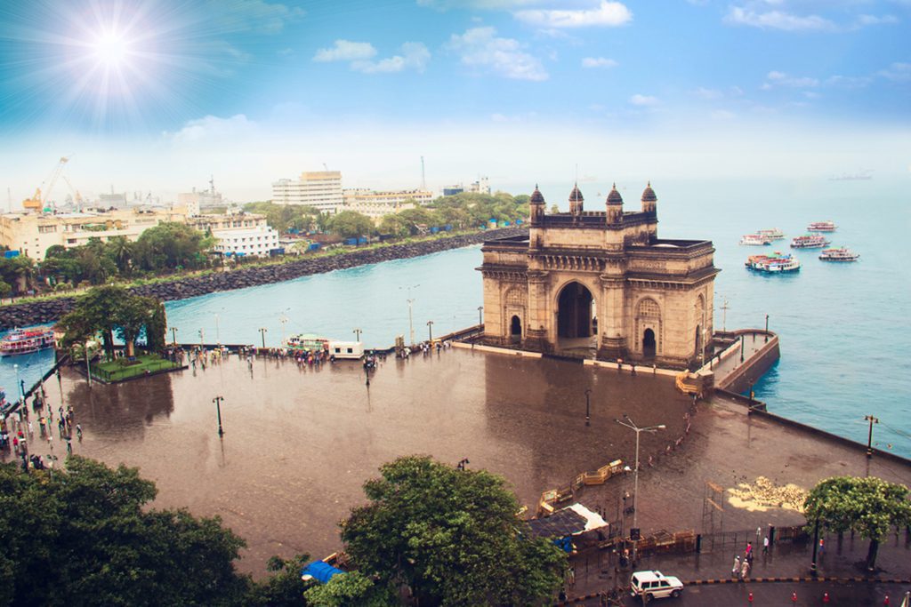The iconic Gateway of India in Mumbai