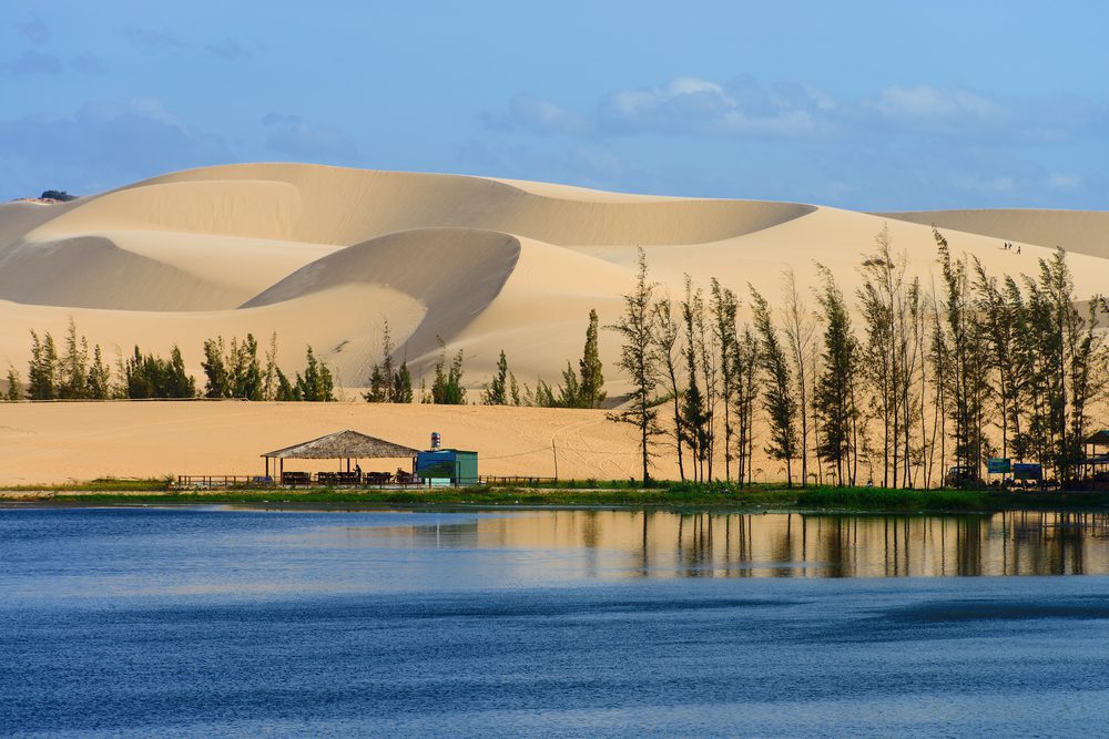 White sand dune in Mui Ne, Vietnam - Shutterstock image by Det-anan