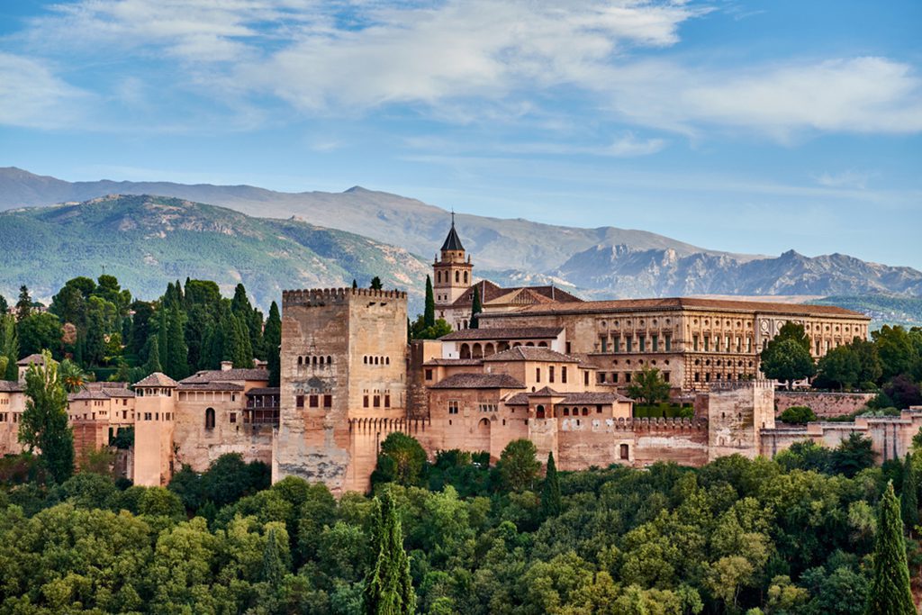 Alhambra Fortress in Granada