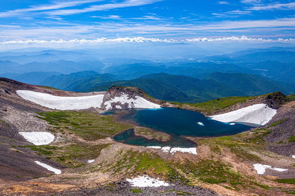 Mount Norikura landscape, Nagano Prefecture, Japan
