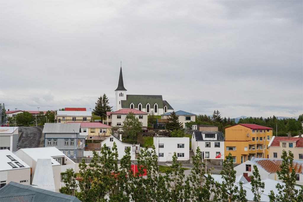 Borgarnes Town in West Iceland
