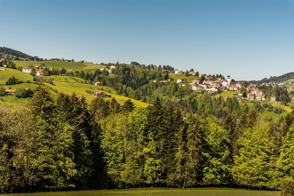 Village in Appenzellerland, Trogen