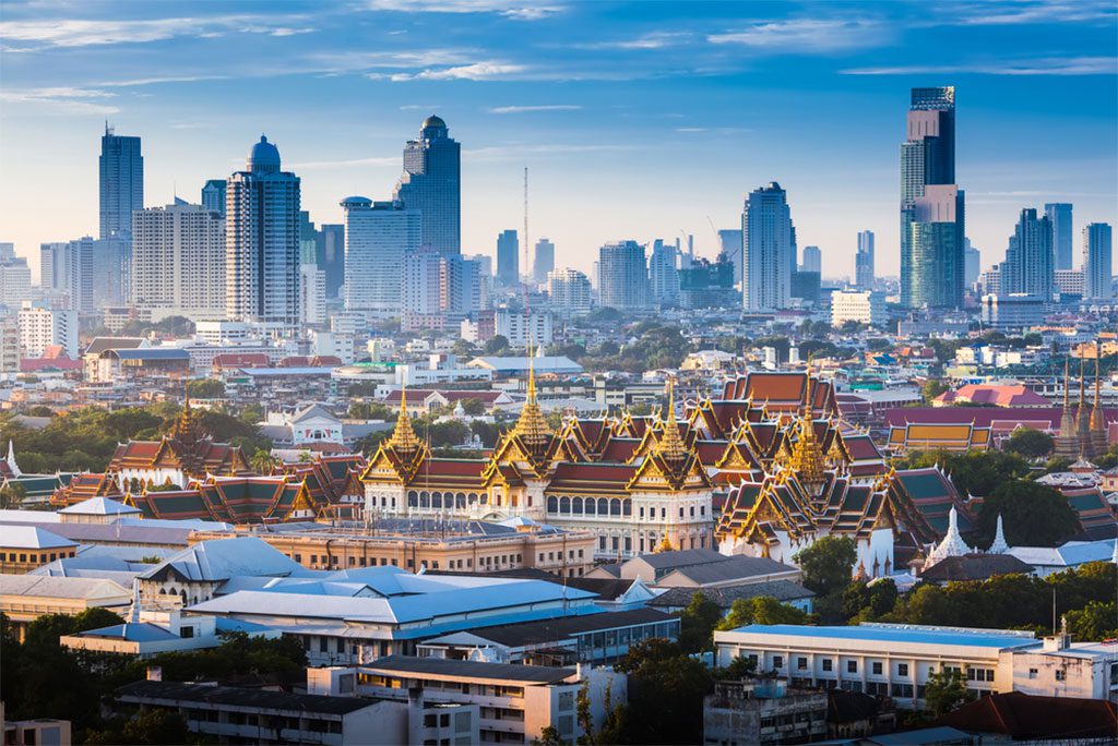 The Golden Grand Palace in Bangkok, Thailand
