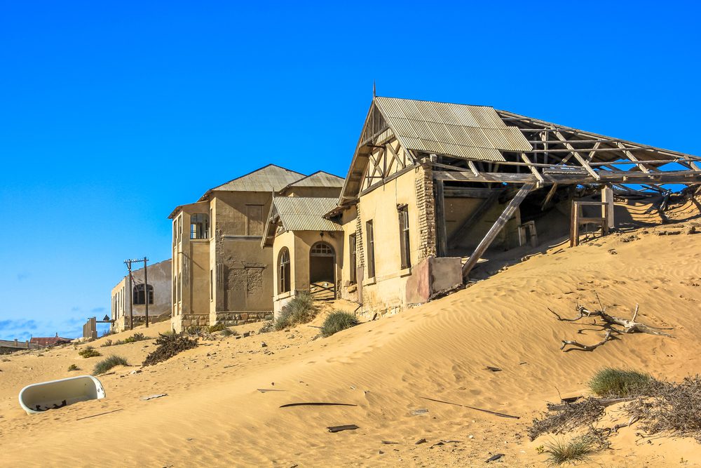 Kolmanskop ghost town in South Namibia. - 15 Top Places to Visit in Namibia