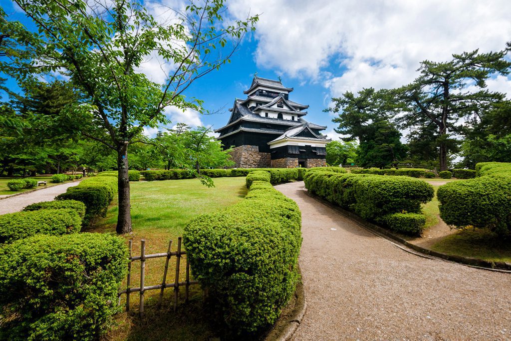 Matsue Castle in Matsue, Shimane prefecture, Japan.