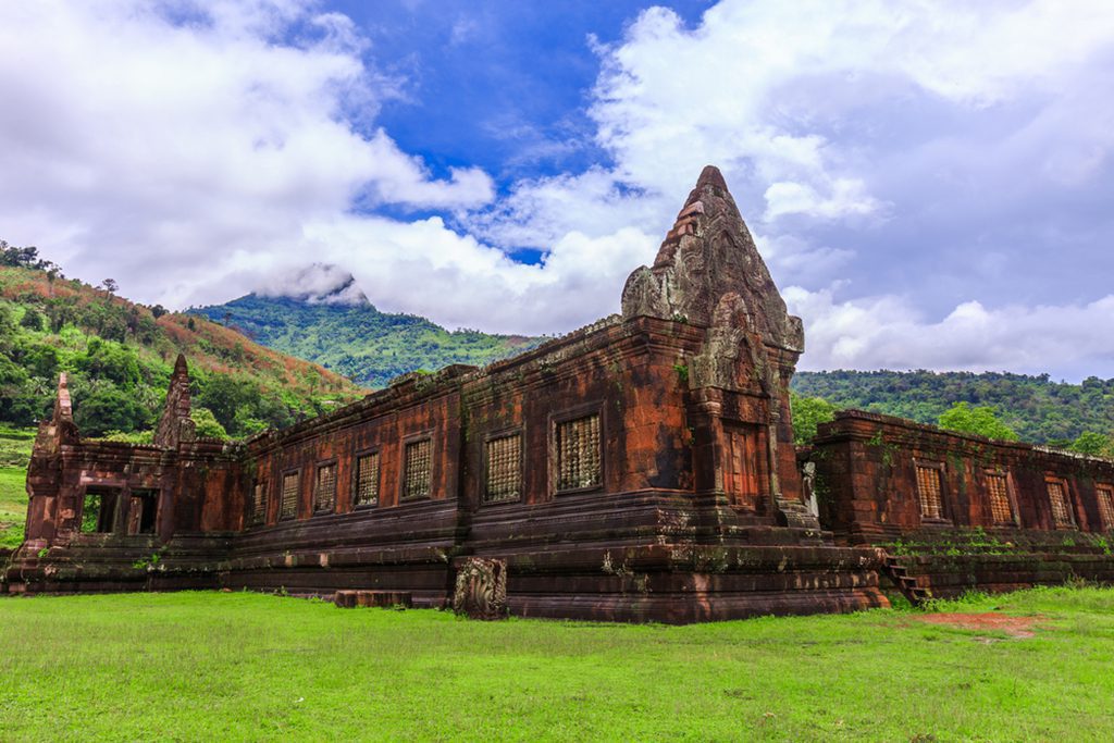 UNESCO World Heritage Site Vat Phou or Wat Phu in Laos