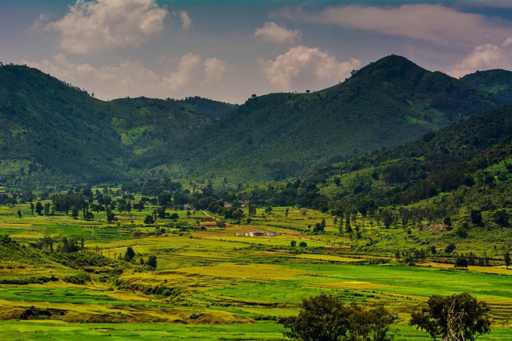 Serene landscape of Araku Valley, Andhra Pradesh, India