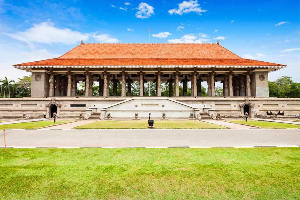 Independence Memorial Hall in Colombo, Sri Lanka