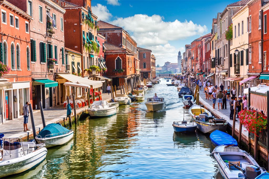 Murano Island, Venice, Italy.