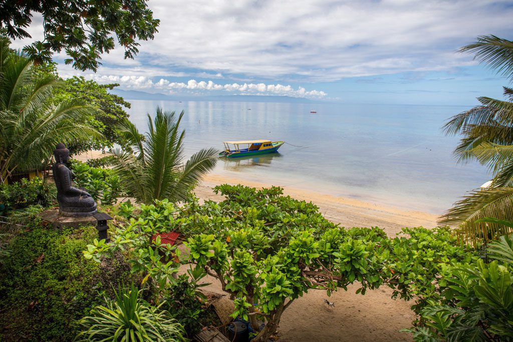 Paradise view at Bunaken Beach, Manado, North Sulawesi – Indonesia
