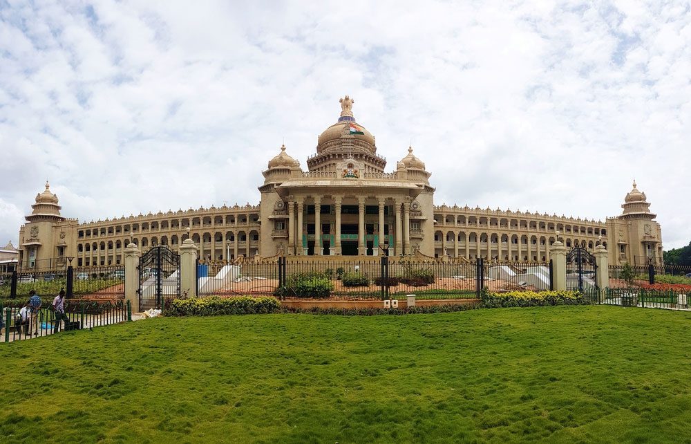 Experience the Grandeur of Vidhana Soudha - Top 10 Tourist Places in Karnataka