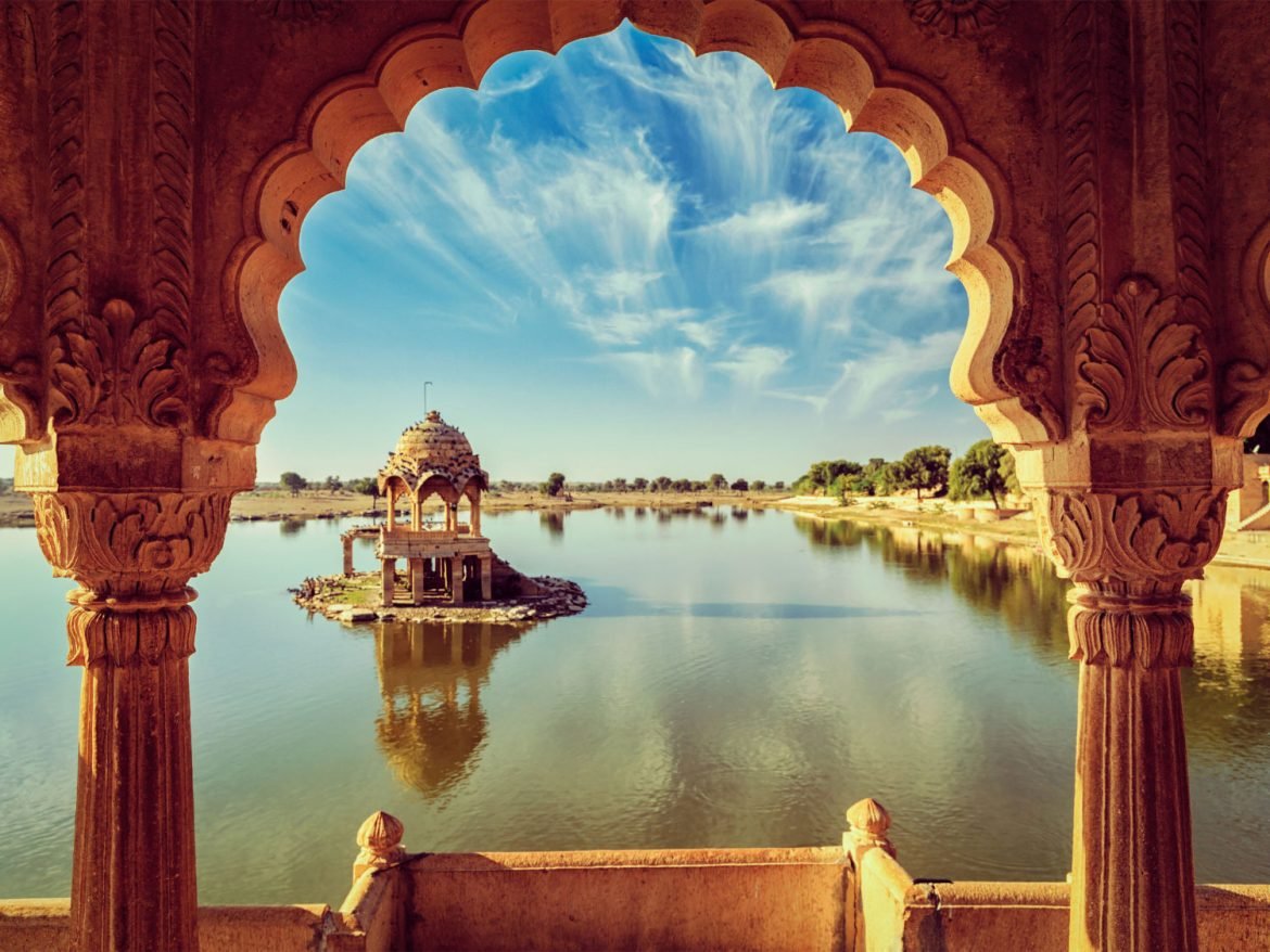 Photo of Indian landmark Gadi Sagar in Rajasthan - Top 5 Tourist Places in Rajasthan