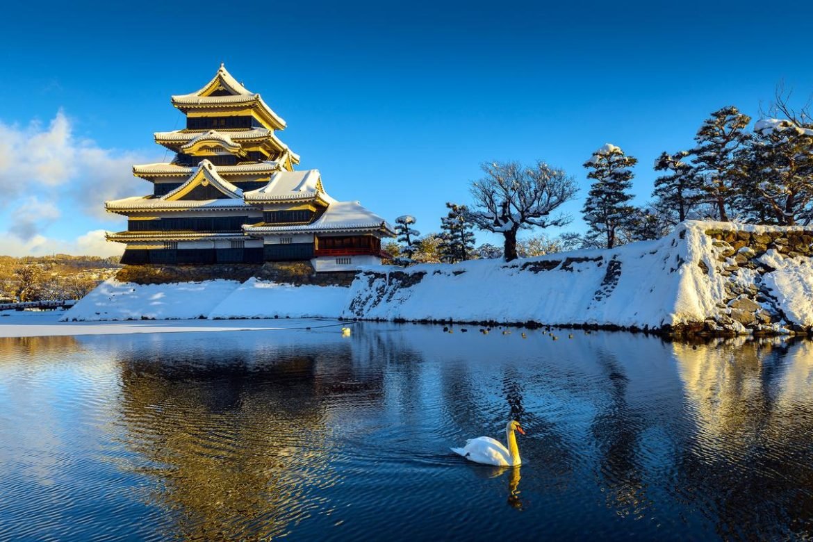 Matsumoto Castle in Winter, Japan: December Asia Family Travel