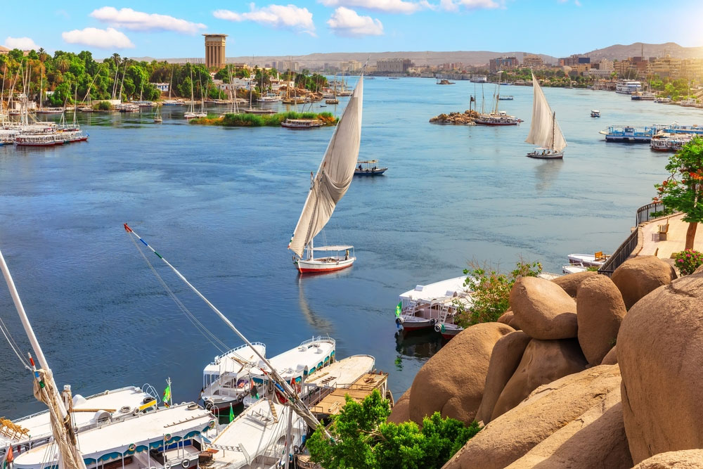 The Nile in Aswan