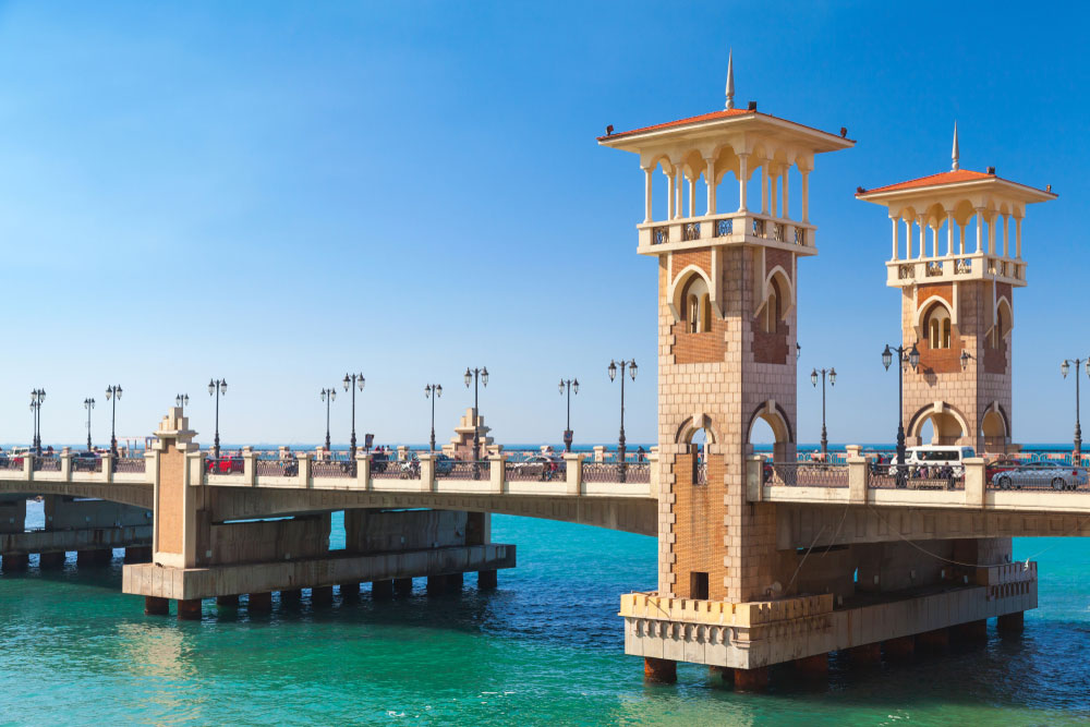 Stanley Bridge is a 400 meter-long Egyptian monument, popular landmark of Alexandria, Egypt