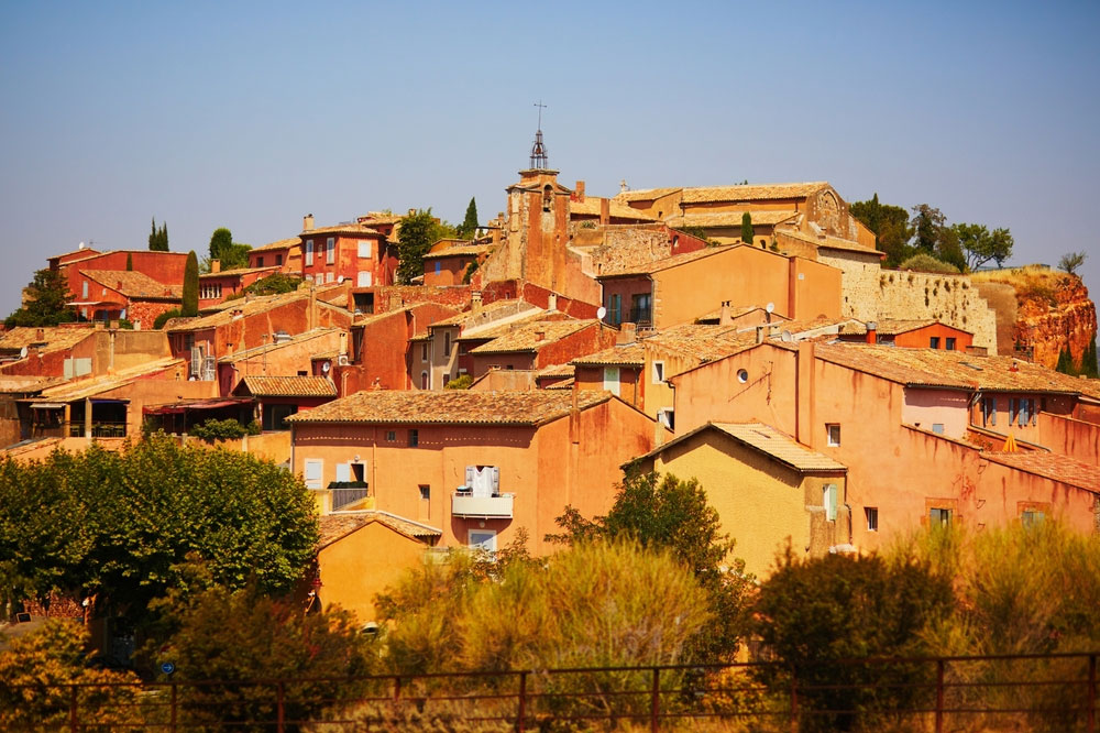 Roussillon and Its Ochre Cliffs