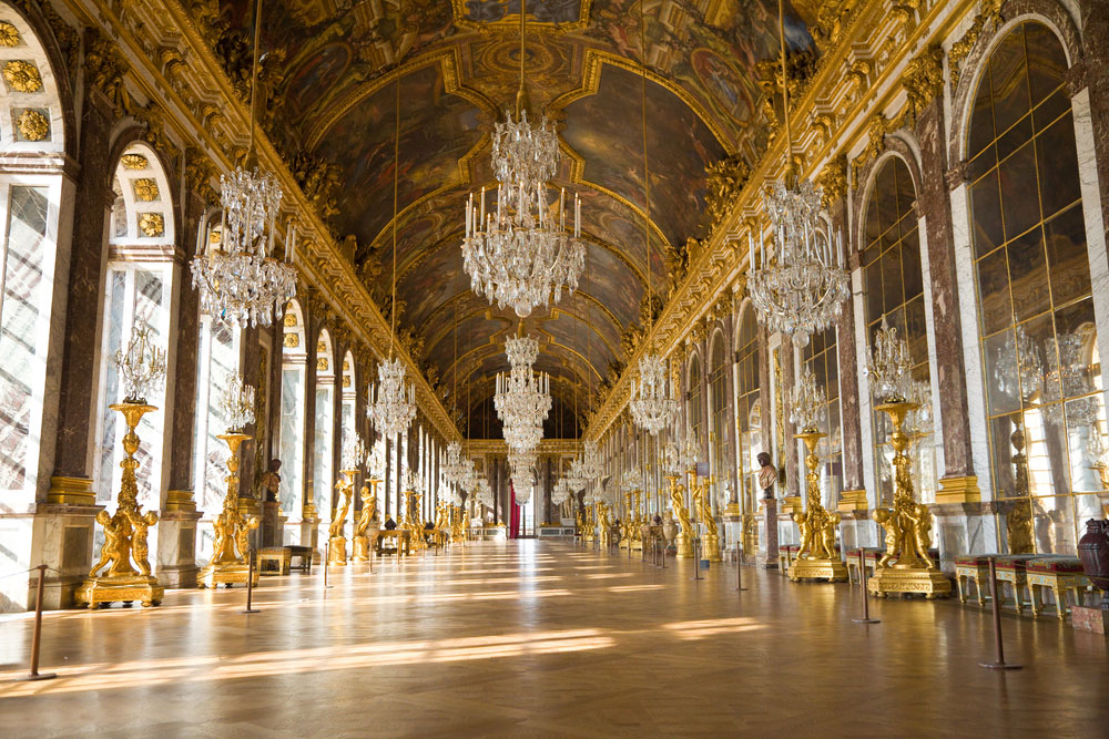 The Palace of Versailles's Hall of Mirrors